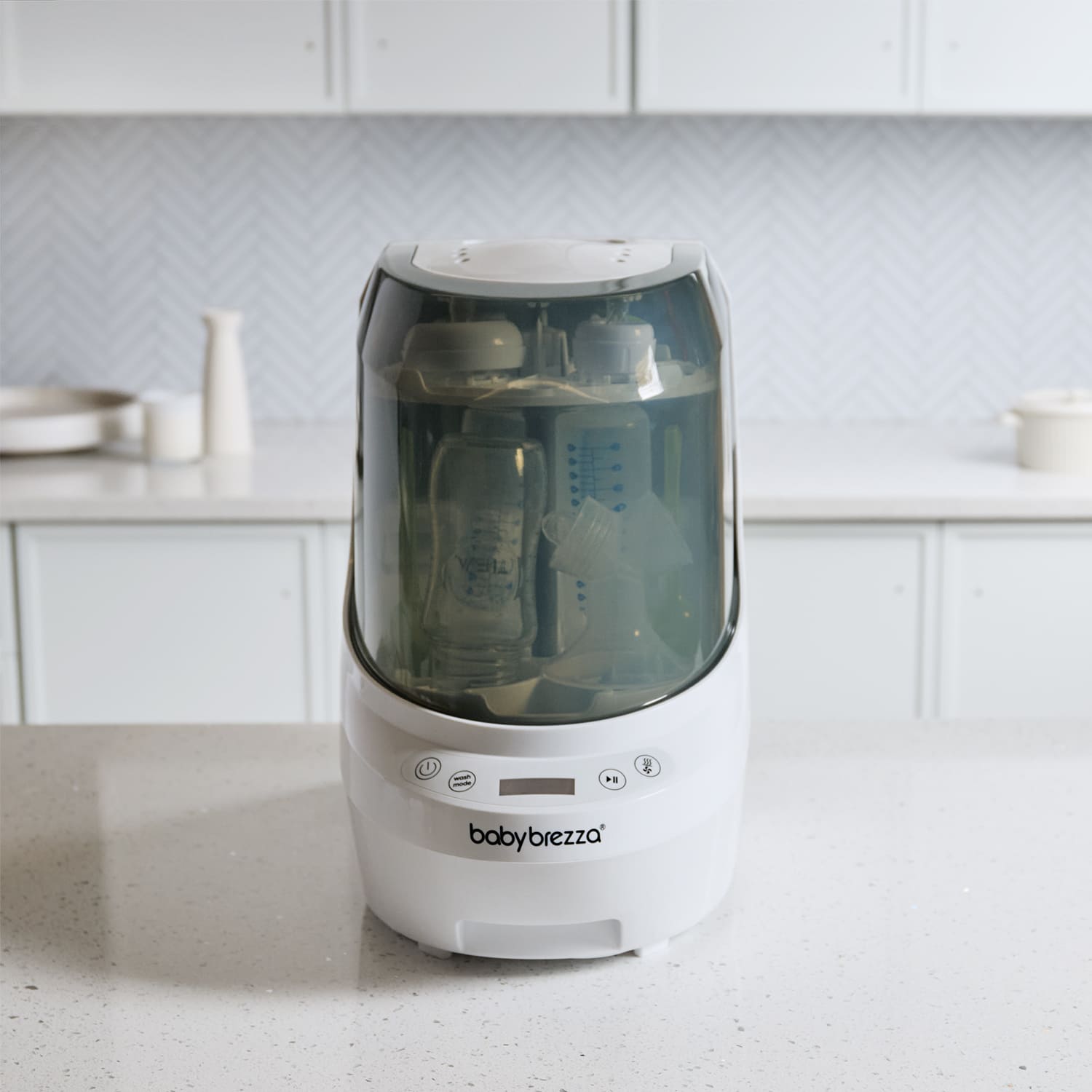 Baby Brezza Bottle Washer Pro All White  Hegen_-_Color_Bottle_Washer0378