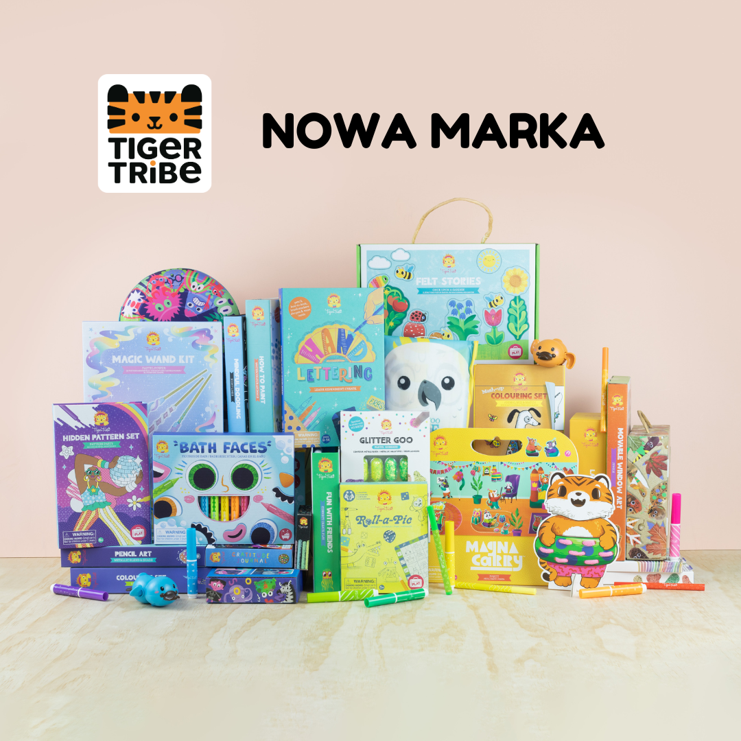 Tiger Tribe - nowa kreatywna marka w Kids Inspirations