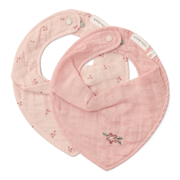 Little Dutch Apaszko-bandanka muślinowa - zestaw 2 szt. Pure Blossom