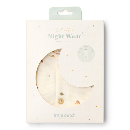 Little Dutch Piżamka jednoczęściowa Forest Treasures - 62/68