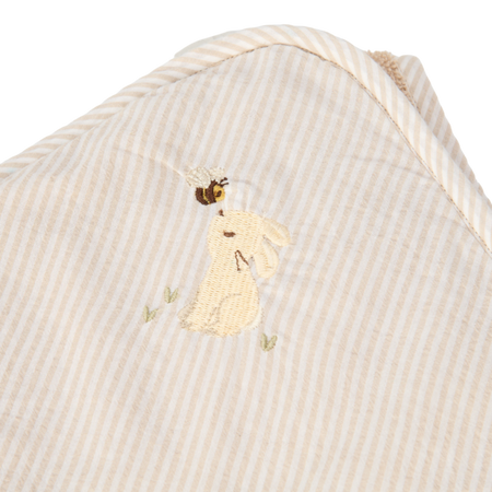 Little Dutch Bawełniany ręcznik z kapturem 75x75 cm Forest Wonders