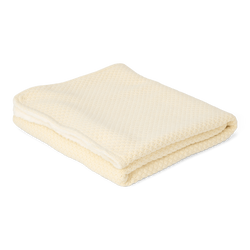 Little Dutch Ocieplany kocyk 100 x 70cm Pure Soft White