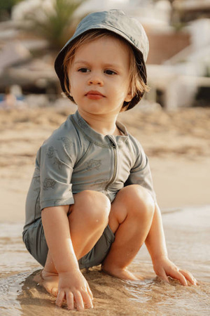 Little Dutch Swimsuit chłopięcy Turtle Island Olive - 86/92 CL45413718