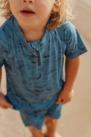 Little Dutch Koszulka do kąpieli Sea Life Blue - 74/80 CL12443519