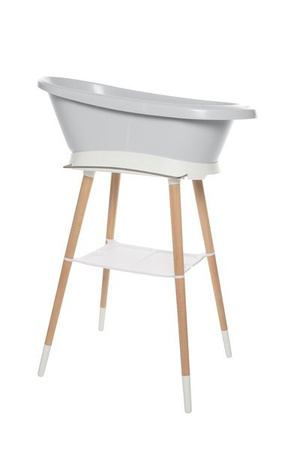 Zestaw bébé-jou Wanienka Sense Szara 4200051 + stojak