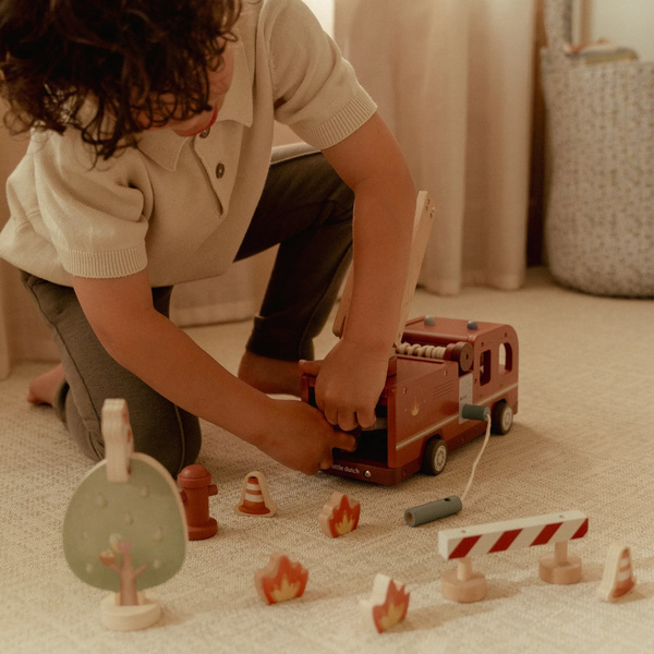 Little Dutch Wóz strażacki FSC Uszkodzone opakowanie