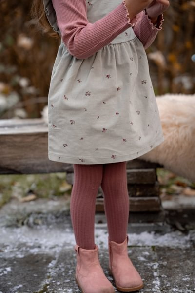 Little Dutch Rajstopy 2-pak Rouge/Garden Green - 86/92