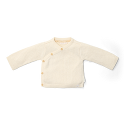 Little Dutch Kardigan kopertowy Off White - 74