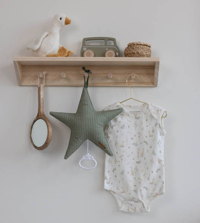 Little Duch T-shirt z długim rękawem Natural Little Goose Gąski 62cm CL20621200
