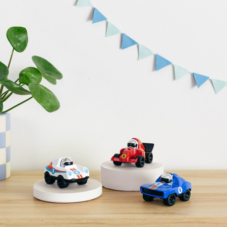 Tiger Tribe Autko wyścigowe Niebieskie