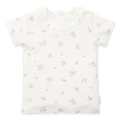 Little Dutch T-shirt z krótkim rękawem White Meadows - 92 CL24021105
