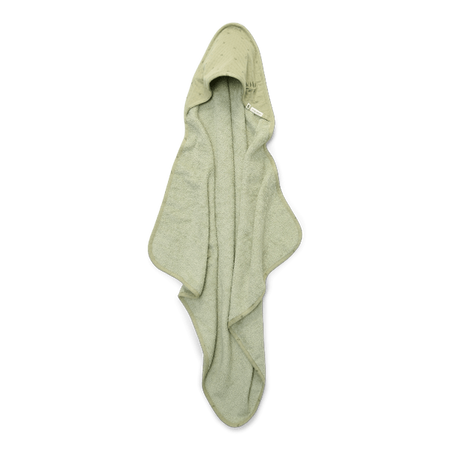 Little Dutch Bawełniany ręcznik z kapturem 100x100 cm Blossom