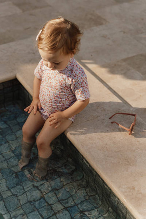 Little Dutch Koszulka do kąpieli Summer Flowers - 74/80 CL12403515