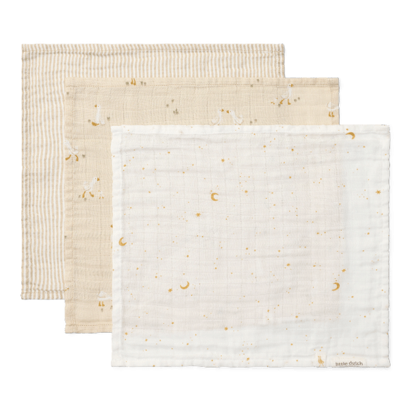 Little Dutch Chusteczki muślinowe 25x25 cm Little Goose