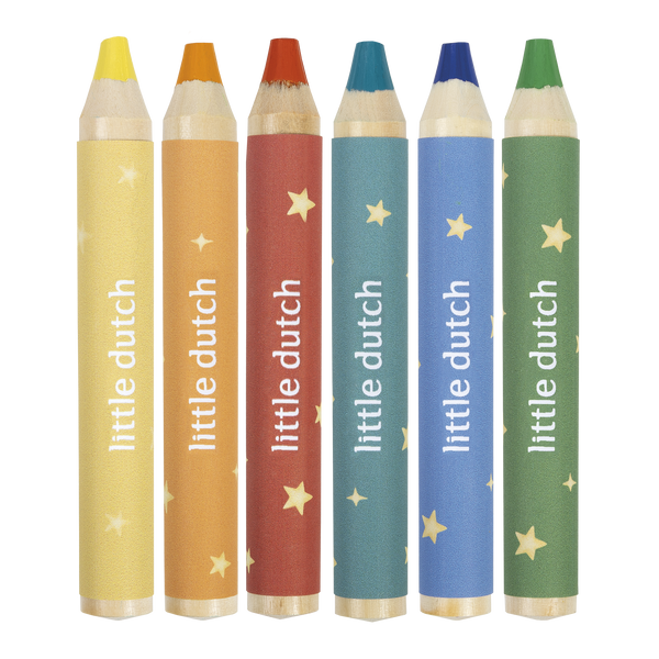 Little Dutch Drewniane, grube kredki Jim & Friends pol_pl_Little-Dutch-Drewniane-grube-kredki-Jim-Friends-5634_2