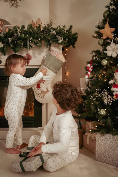 Little Dutch Piżamka dwuczęściowa Little Christmas - 98/104