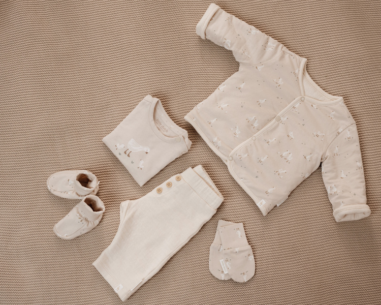 Little Dutch Dwustronny kardigan Little Goose - 62