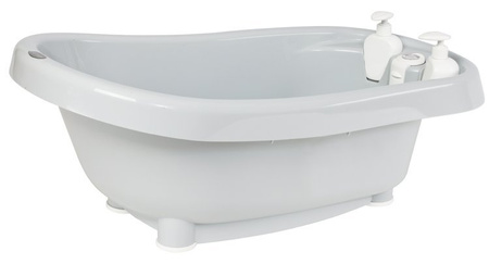 Zestaw bébé-jou Wanienka Thermo Szara 4260051 + stojak 103 cm