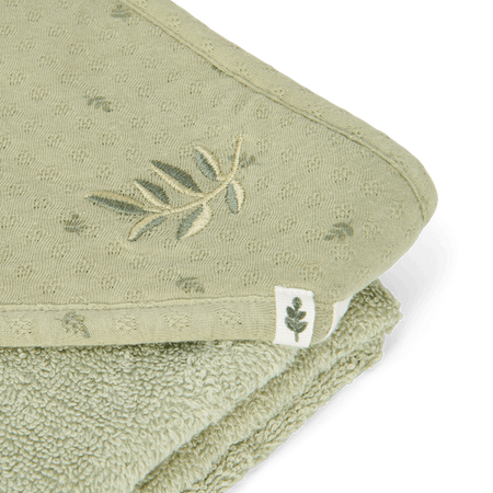 Little Dutch Bawełniany ręcznik z kapturem 75x75 cm Forest Wonders