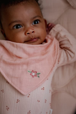 Little Dutch Apaszko-bandanka muślinowa - zestaw 2 szt. Blueberry Leaves & Sage