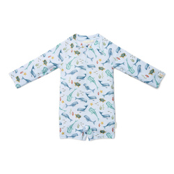 Little Dutch Swimsuit z długim rękawem Ocean Sea Life - 98/104