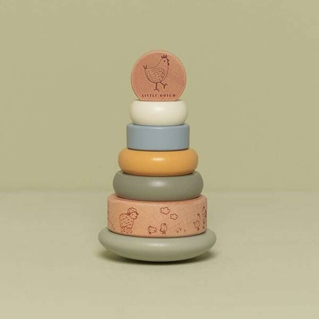Little Dutch Piramida Little Farm FSC LD7142