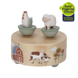Little Dutch Tańcząca pozytywka Little Farm FSC LD7165