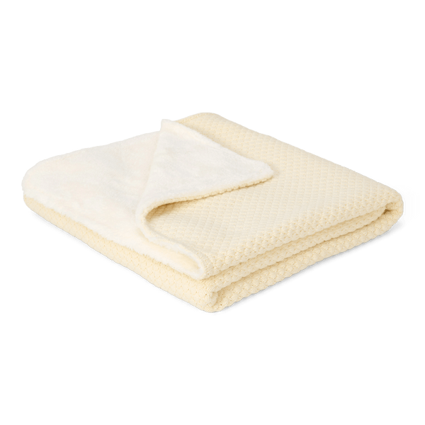 Little Dutch Ocieplany kocyk 100 x 70cm Pure Soft White