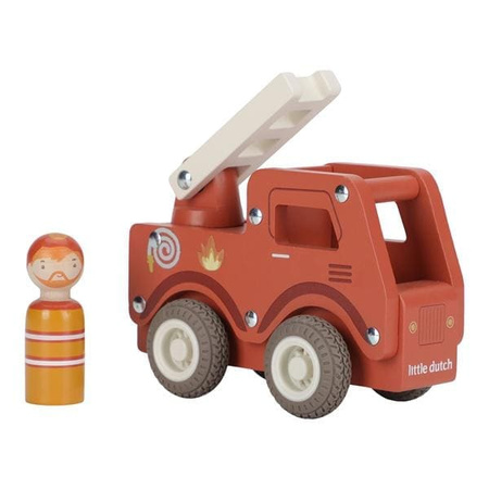 Little Dutch Zestaw aut Karetka, Policja, Wóz strażacki LD4388