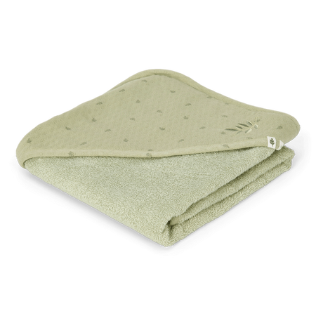 Little Dutch Bawełniany ręcznik z kapturem 75x75 cm Forest Wonders