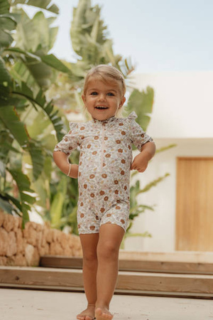 Little Dutch Swimsuit z rękawami Vintage Little Flowers - 98/104 CL45403901