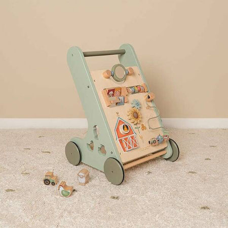 Little Dutch Drewniany chodzik edukacyjny Little Farm FSC Uszkodzone opakowanie