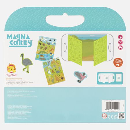 Tiger Tribe Przenośne Magnesy - Australijskie Zwierzęta