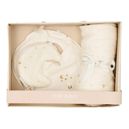 Little Dutch Chusteczki muślinowe 25x25 cm Blueberry Leaves & Sage