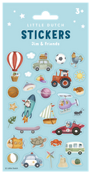 Little Dutch Naklejki Jim & friends 100747