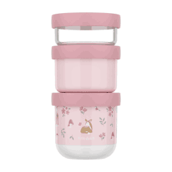 Mepal & Little Dutch Zestaw pojemników na przekąski 3 szt. Fairy Garden