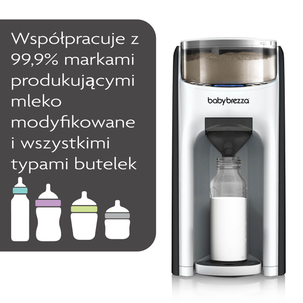 TANIEJ W ZESTAWIE: Ekspres do mleka Baby Brezza Formula Pro Advanced + Sterilizer Dryer Advanced