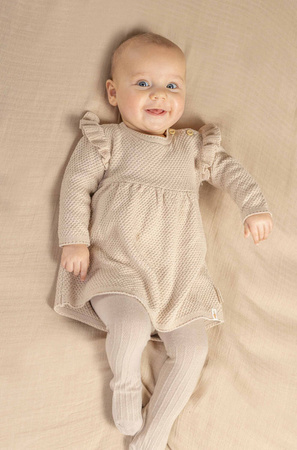 Little Dutch Rajstopy Sand -  size 2 (62/74) CL24229011