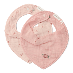Little Dutch Apaszko-bandanka muślinowa - zestaw 2 szt. Pure Blossom
