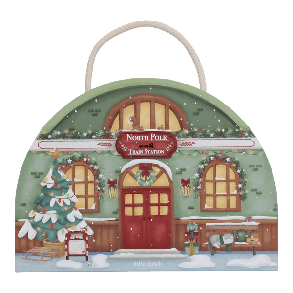Little Dutch Kalendarz adwentowy w walizeczce FSC X-MAS