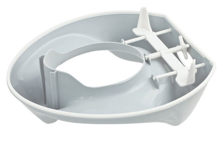 bébé-jou Nakładka treningowa na sedes de luxe Szara 4039051