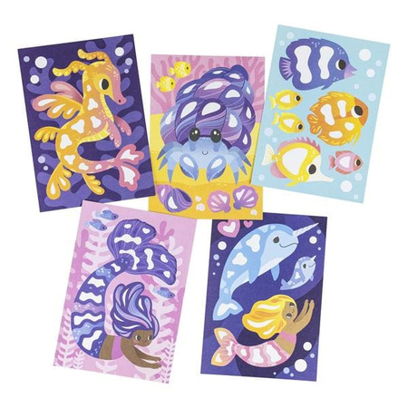 Tiger Tribe Zestaw Artystyczny z Folią - Magiczny Ocean