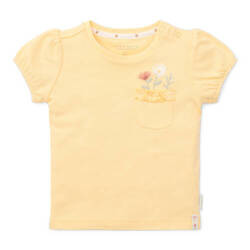 Little Dutch T-shirt z krótkim rękawem Honey Yellow - 92 CL24021111