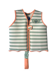 The Swim Essentials Kamizelka do nauki pływania dla dzieci 18-30 kg Flow Resort Stripe