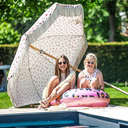 Swim Essentials Koło do pływania Rose Gold Leopard 90cm 2020SE38