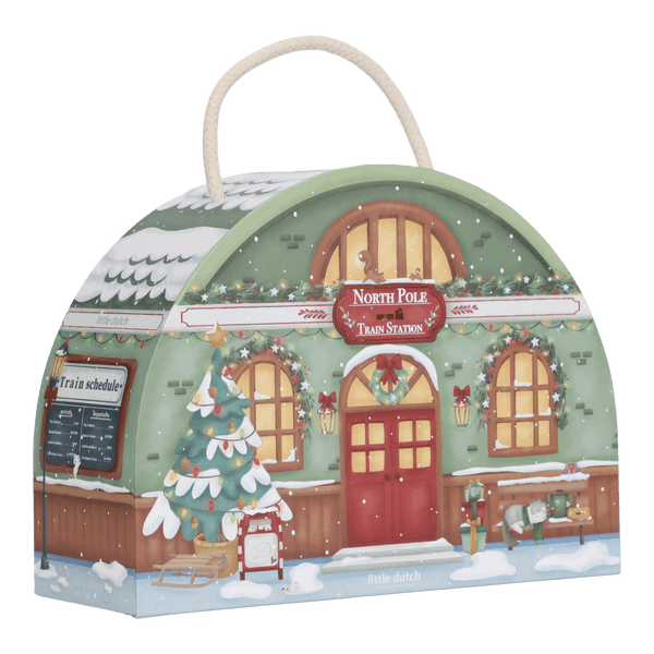 Little Dutch Kalendarz adwentowy w walizeczce FSC X-MAS