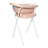 Zestaw bébé-jou Wanienka Thermo Pale Pink 426009 + stojak 103 cm