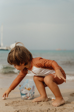 Little Dutch Koszulka do kąpieli z długim rękawem Vintage Sunny Stripes - 86/92 CL11443702