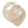 Little Dutch Apaszko-bandanka muślinowa - zestaw 2 szt. Pure Soft Beige