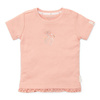 Little Dutch T-shirt z krótkim rękawem Flower Pink - 74 CL24021120